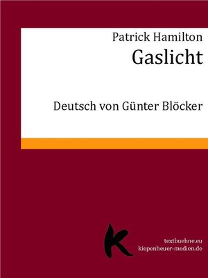 cover image of GASLICHT